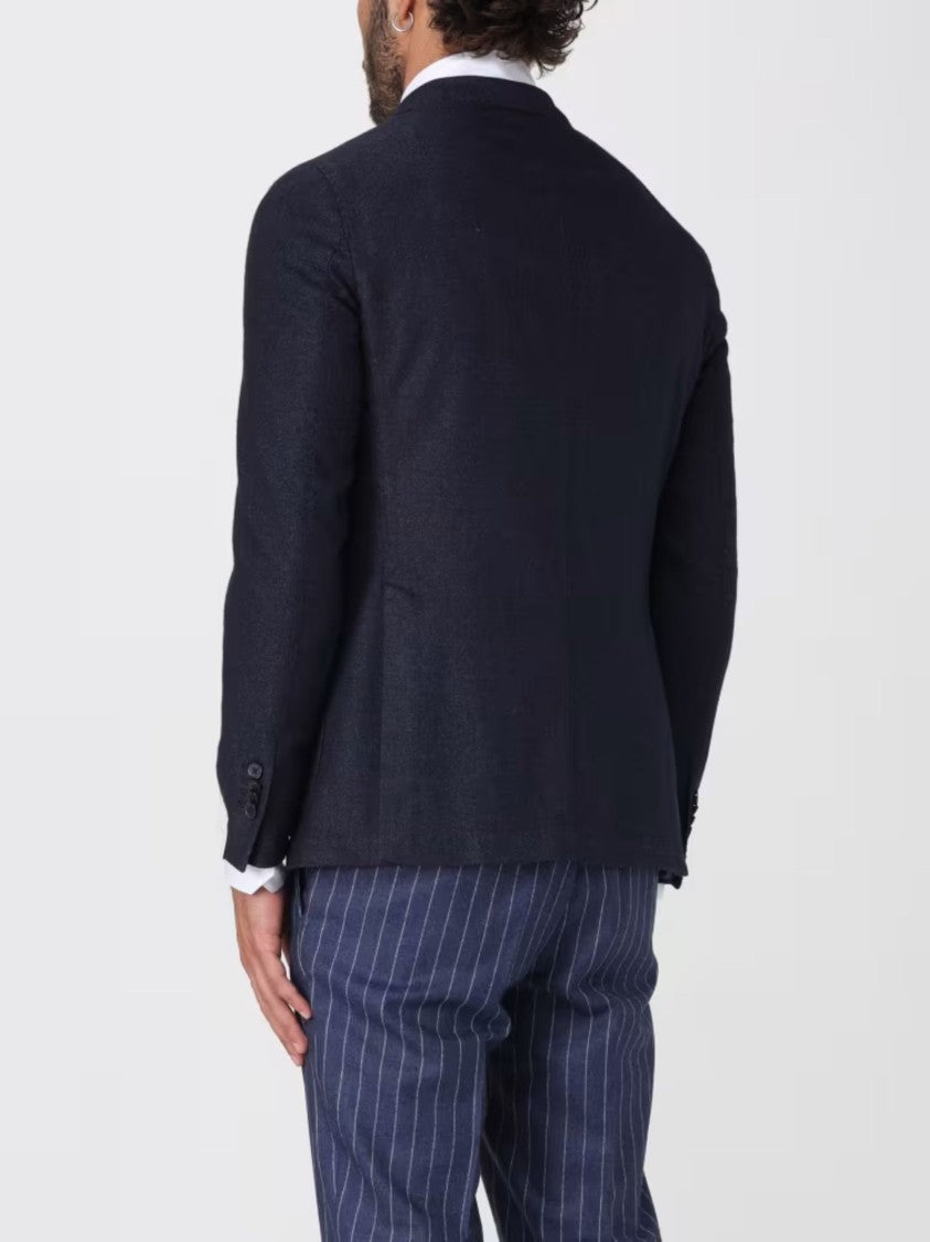 Luigi Bianchi Wool-Blend Tailored Jacket
