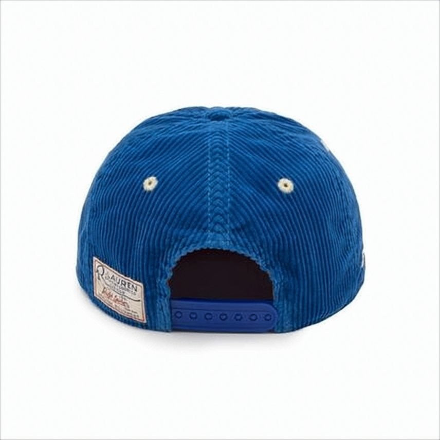 Polo Ralph Lauren Corduroy Texture Cap With Embroidered Patches