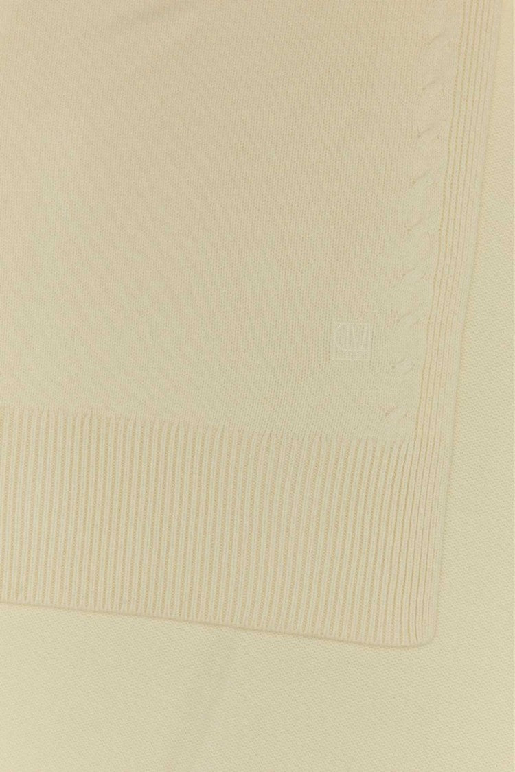 Camilla And Marc Ivory Wool Blend Ash Scarf