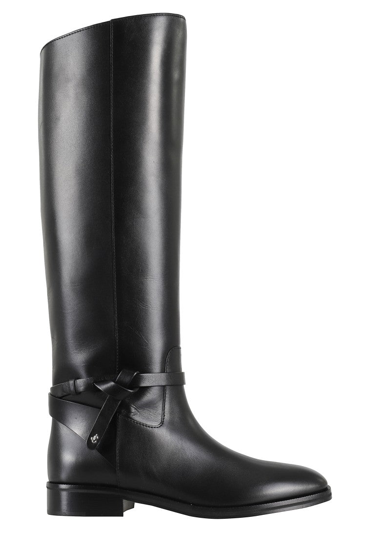 Jimmy Choo Lawton Kb Flat Boots