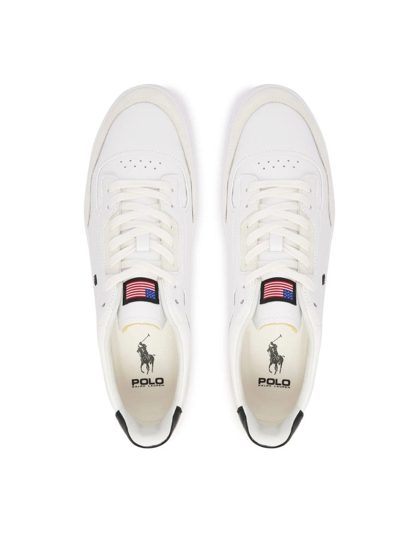Polo Ralph Lauren Low-Top Sneakers With Suede Overlays