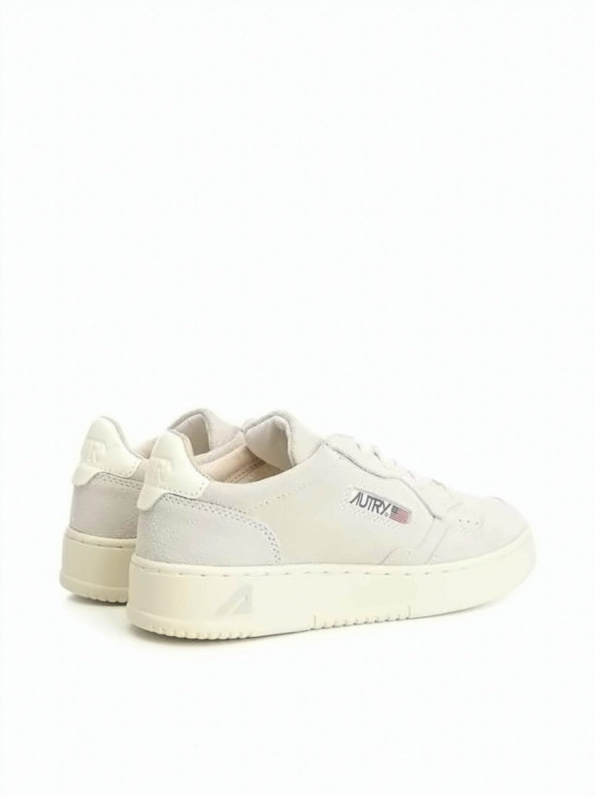 Autry Suede Upper Low-Top Sneakers With Minimalist Design