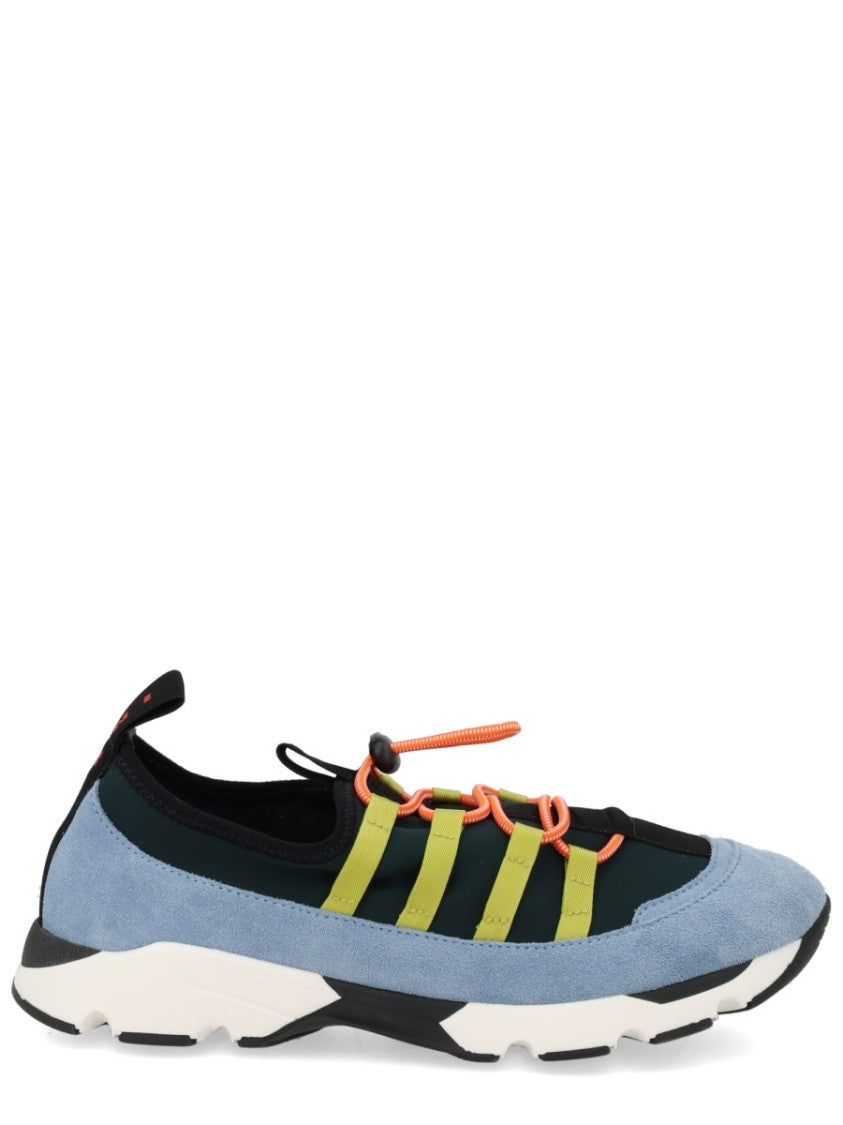 Marni Suede Elastic Laces Sneakers