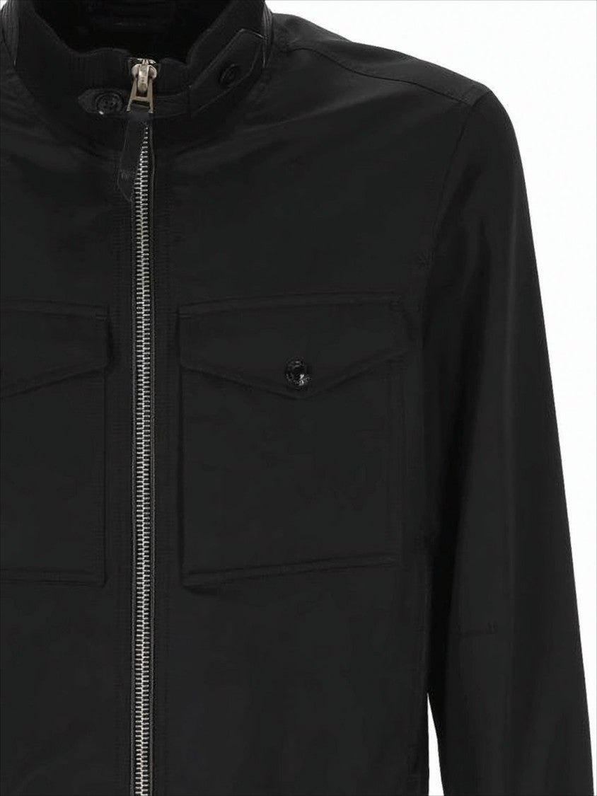 Tom Ford Bomber Jacket With Front Zipper