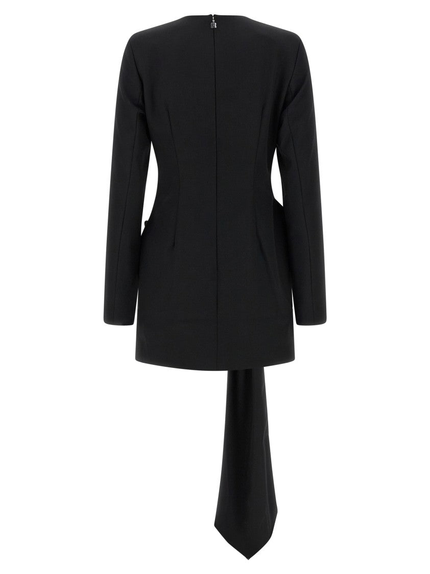 Rotate Birger Christensen Maxi Bow Dress
