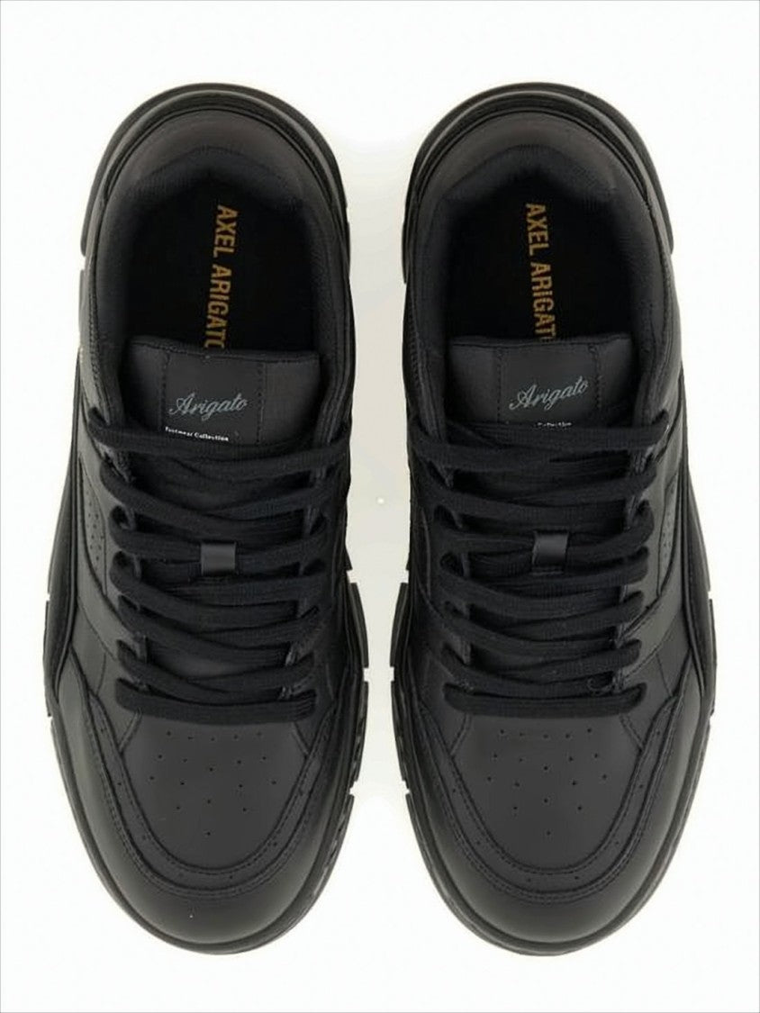 Axel Arigato Low-Top Sneakers With Suede Accents And Gold Branding