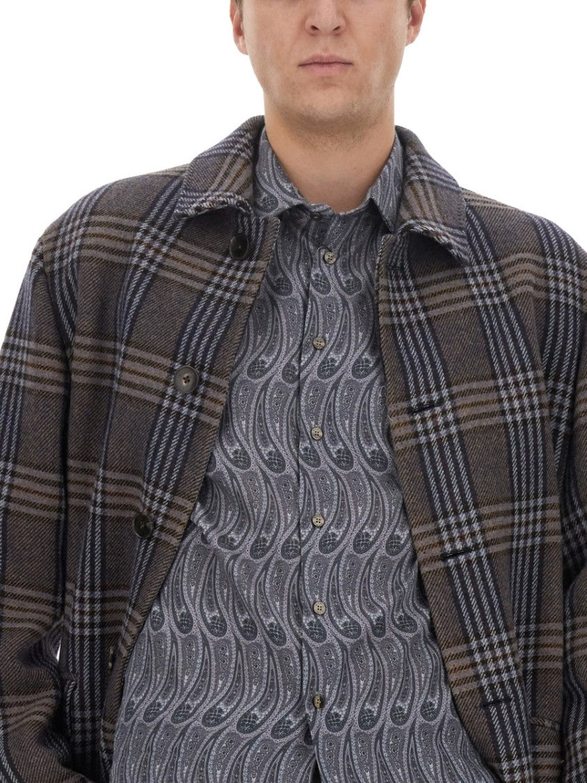 Etro Paisley Pattern Cotton Shirt