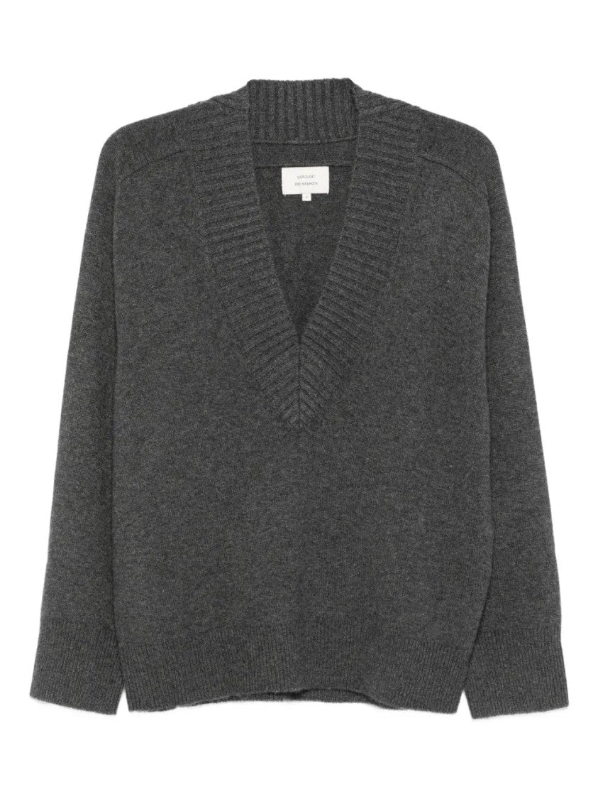 Loulou Studio V-Neck Sweater