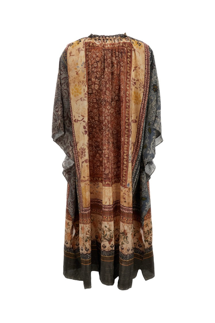 Into The East Asymmetrical Maxi Dress