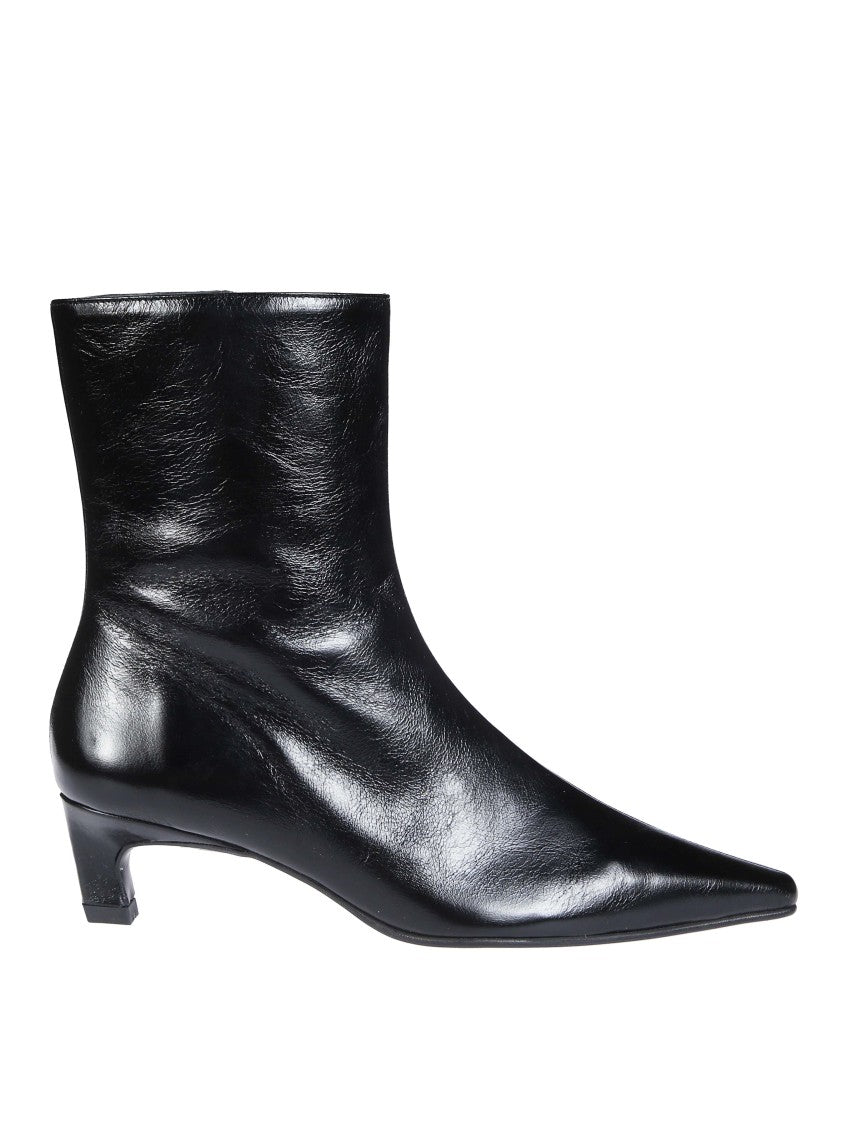 Alohas Ambar Rift Pointed-Toe Leather Ankle Boots