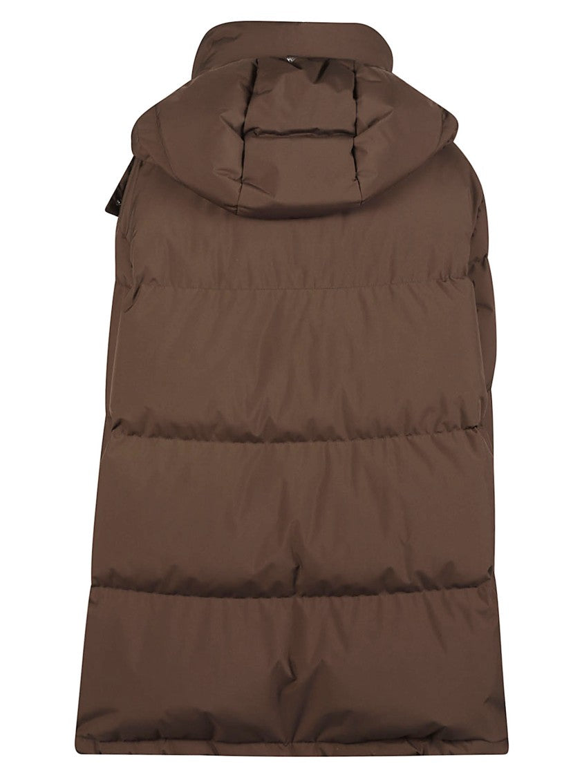 Herno 2Layers Padded Quilted Hooded Down Jacket
