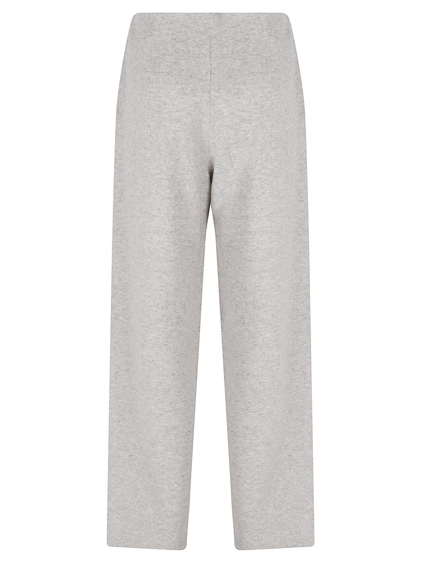 Max Mara Straight-Leg Trousers In Soft Wool-Cashmere Blend