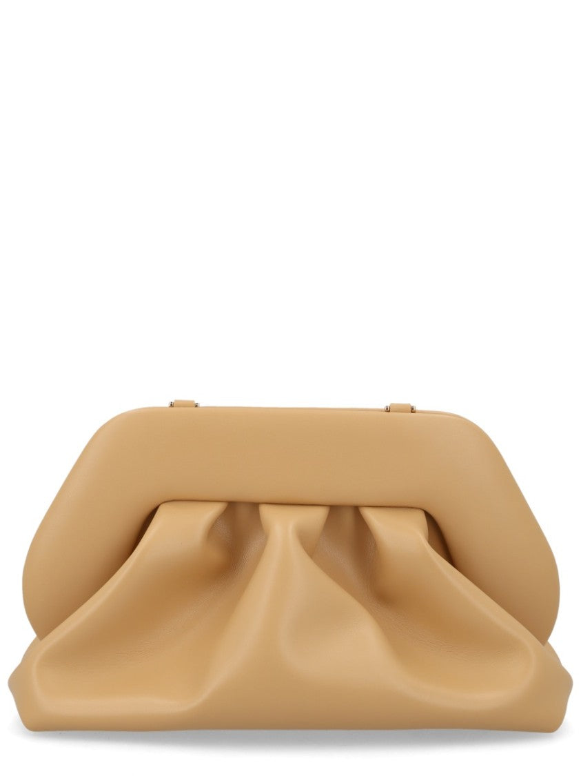 Themoirè Bios Medium Gathered Top Frame Handbag
