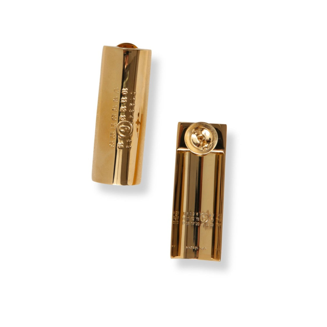 Mm6 By Maison Margiela Rectangular Drop Earrings