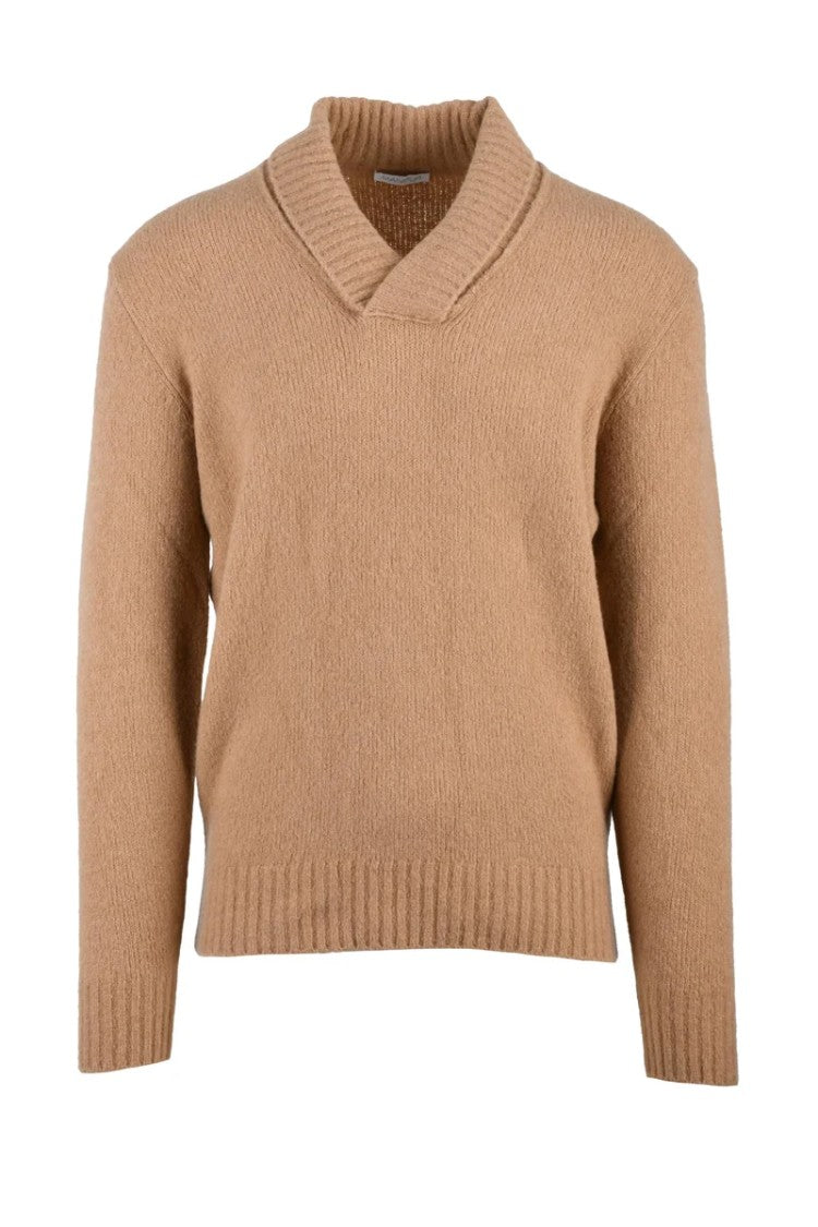 Manipur Beige Wool Cashmere Polyamide Elastane Men's Sweater