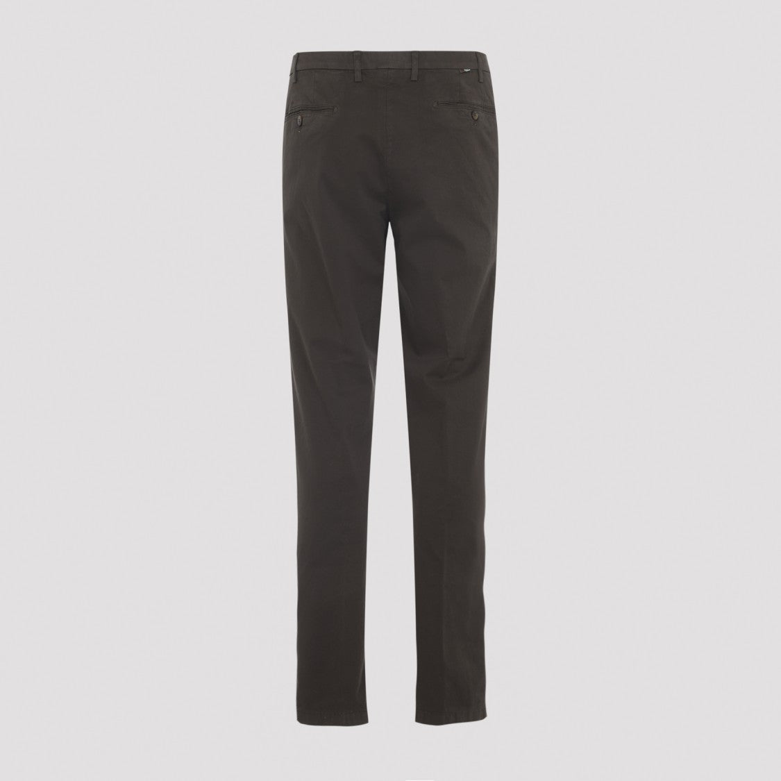 Canali Classic Brown Cotton Chino Pants