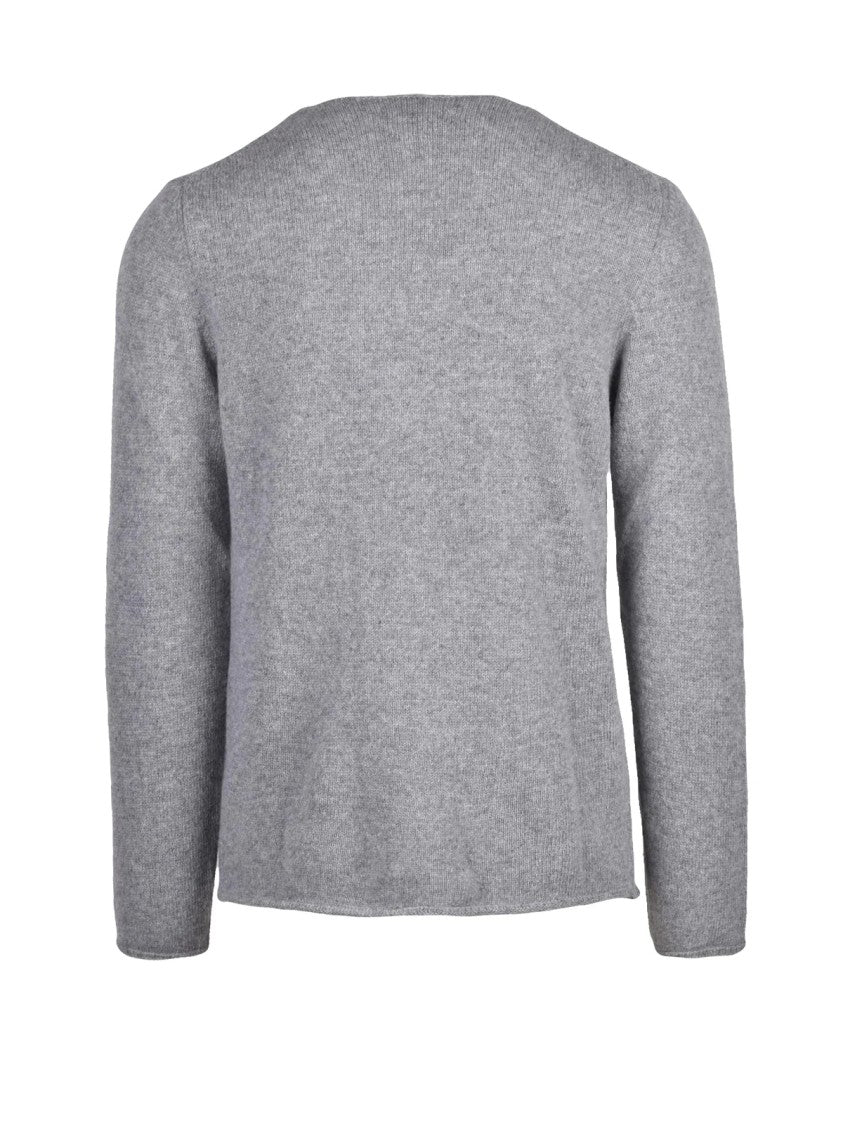 Daniele Fiesoli Crewneck Sweater In Soft Alpaca And Merino Wool Blend