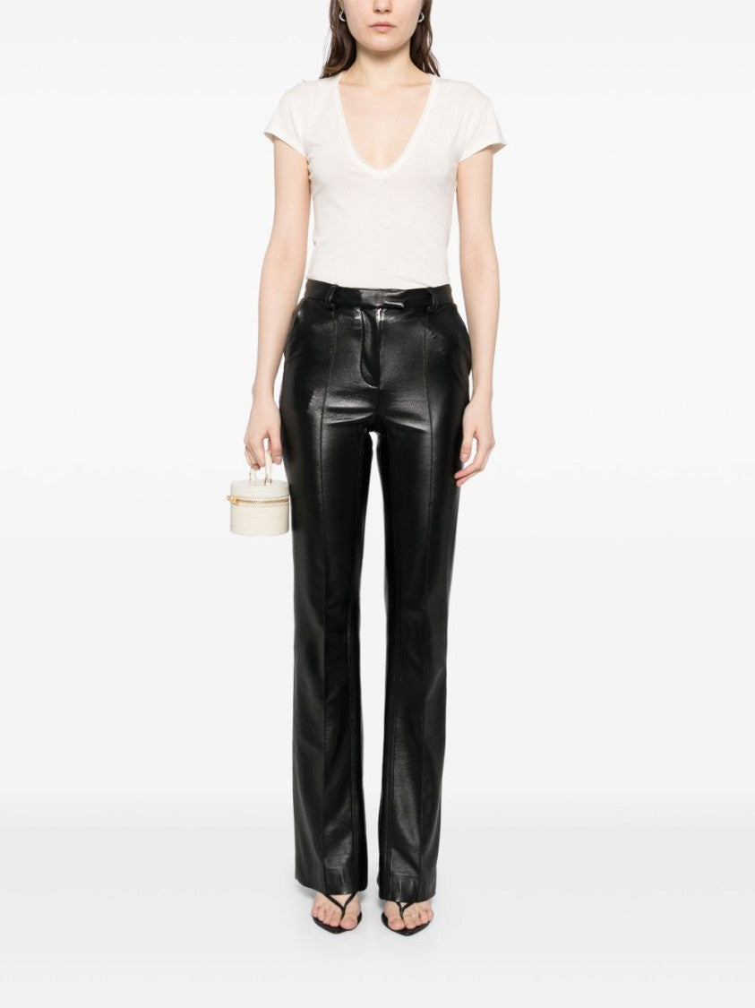 Tom Ford Pristine White Deep V-Neck T-Shirt