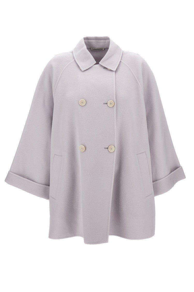 Stefano Mortari Classic Grey Coat With Refined Silhouette