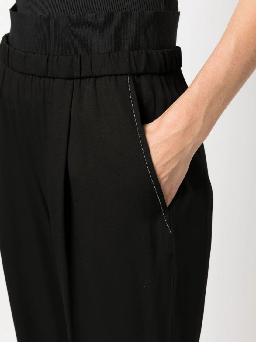Fabiana Filippi Trousers With Elastic Waistband