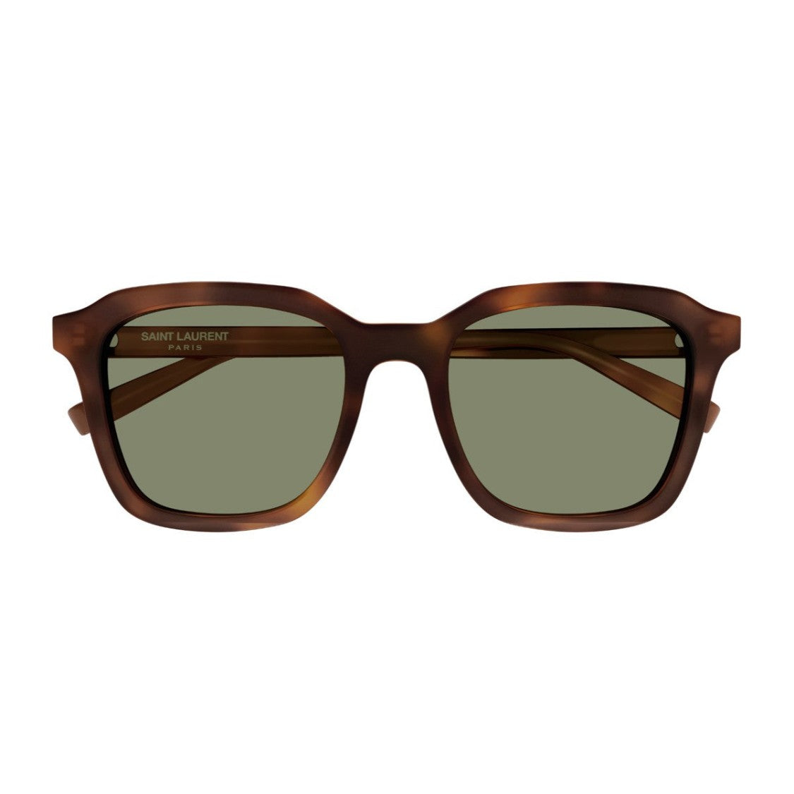 Saint Laurent Havana Sl 457 Acetate Square Sunglasses