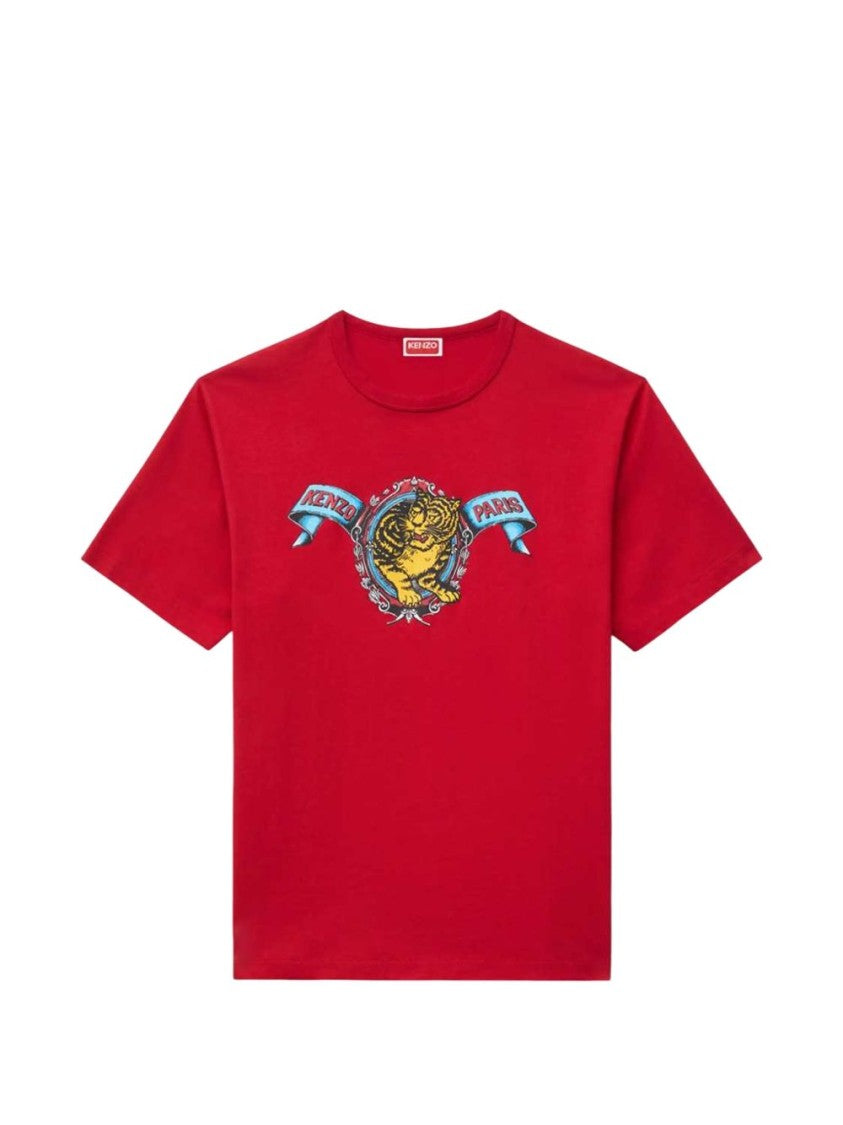 Kenzo Tiger Print Graphic T-Shirt