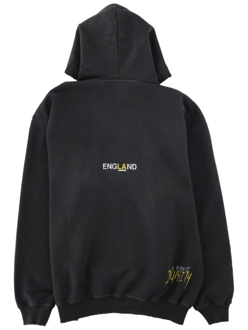 Represent Graphic-Print Cotton Hoodie