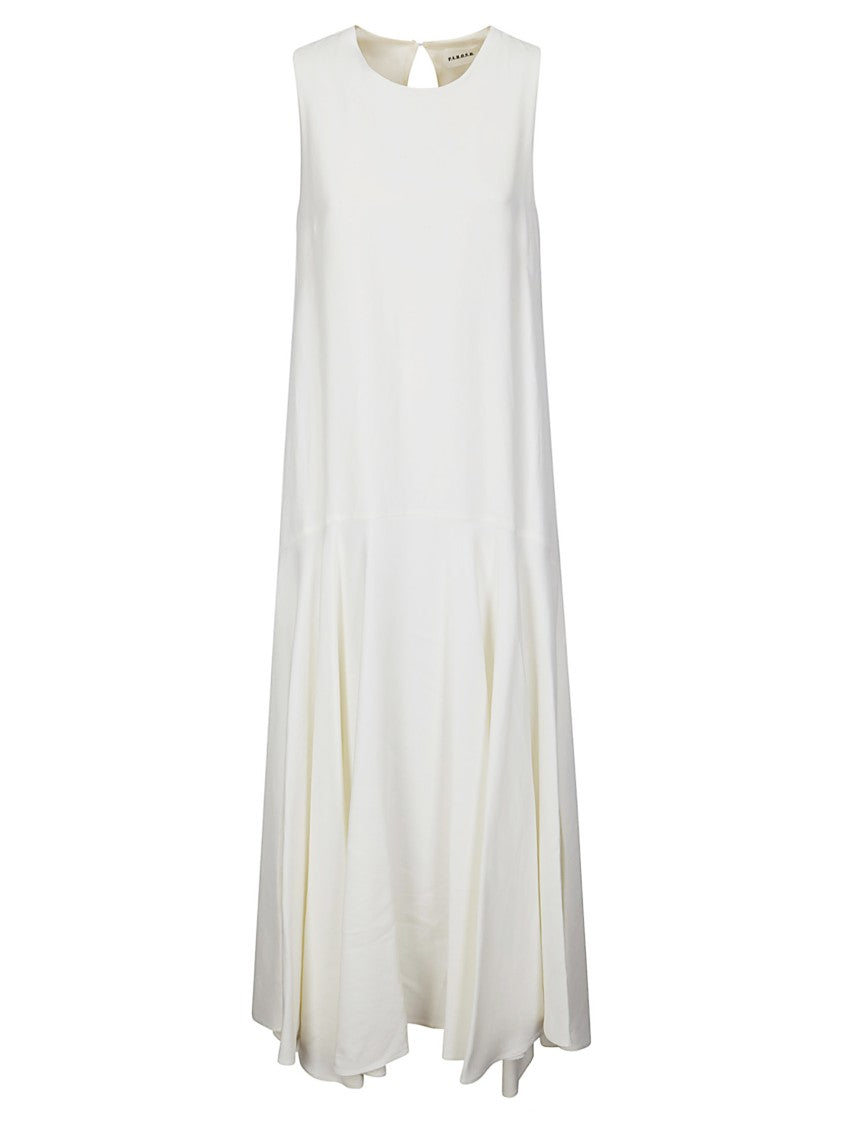 P.A.R.O.S.H. Flowing Maxi Dress With Elegant Silhouette