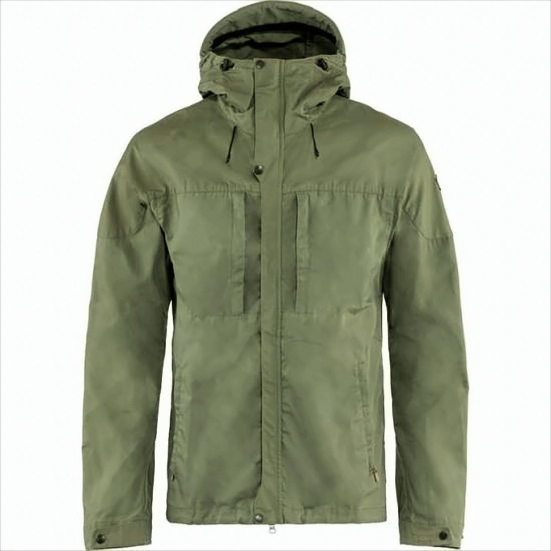Fjallraven Kanken Relaxed-Fit Green Jacket With Hood