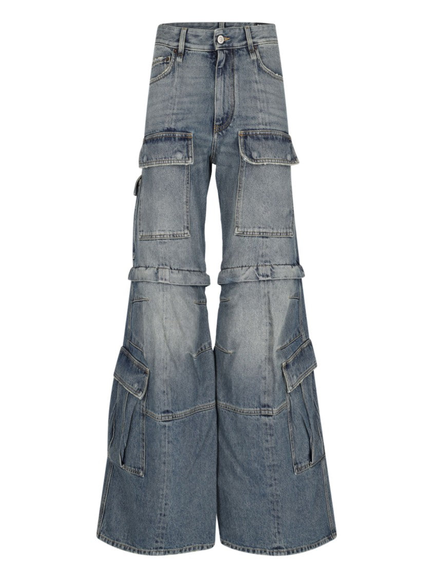 Balenciaga Cargo Jeans – Light Blue