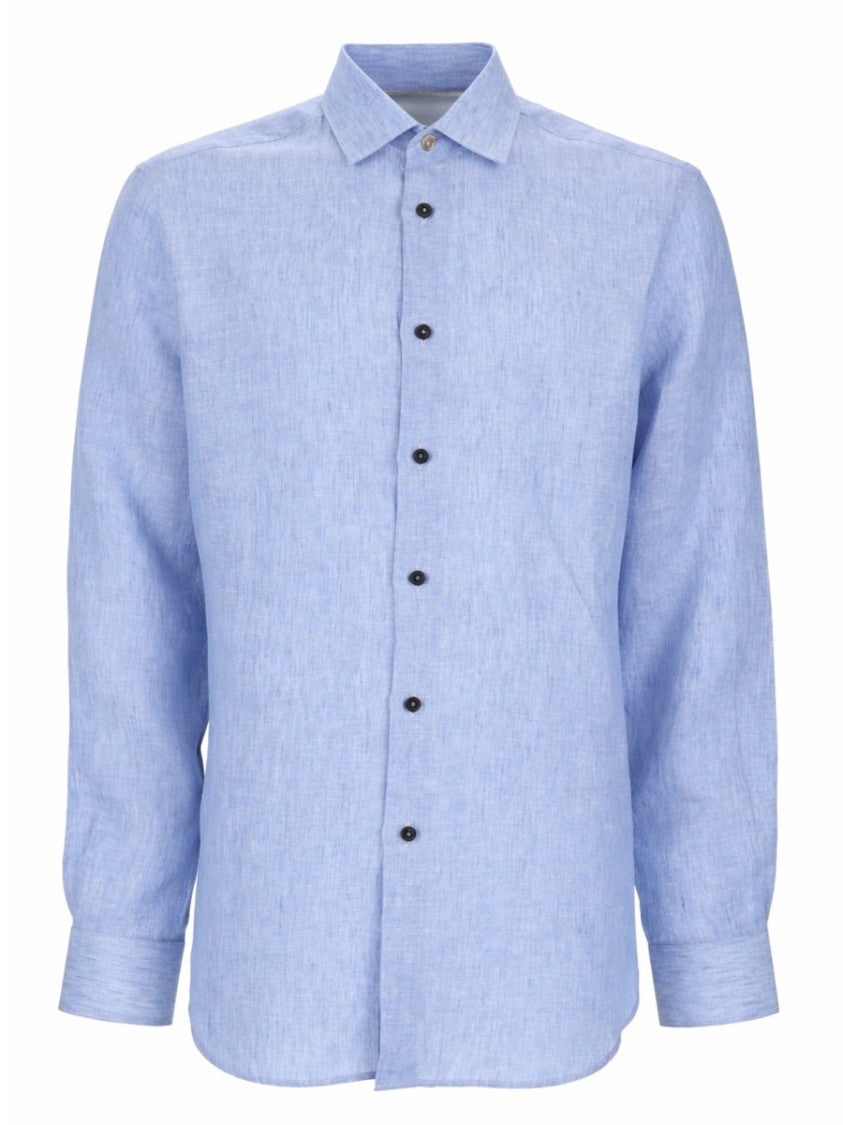 Paul Smith Tailored Fit Linen Classic Shirt