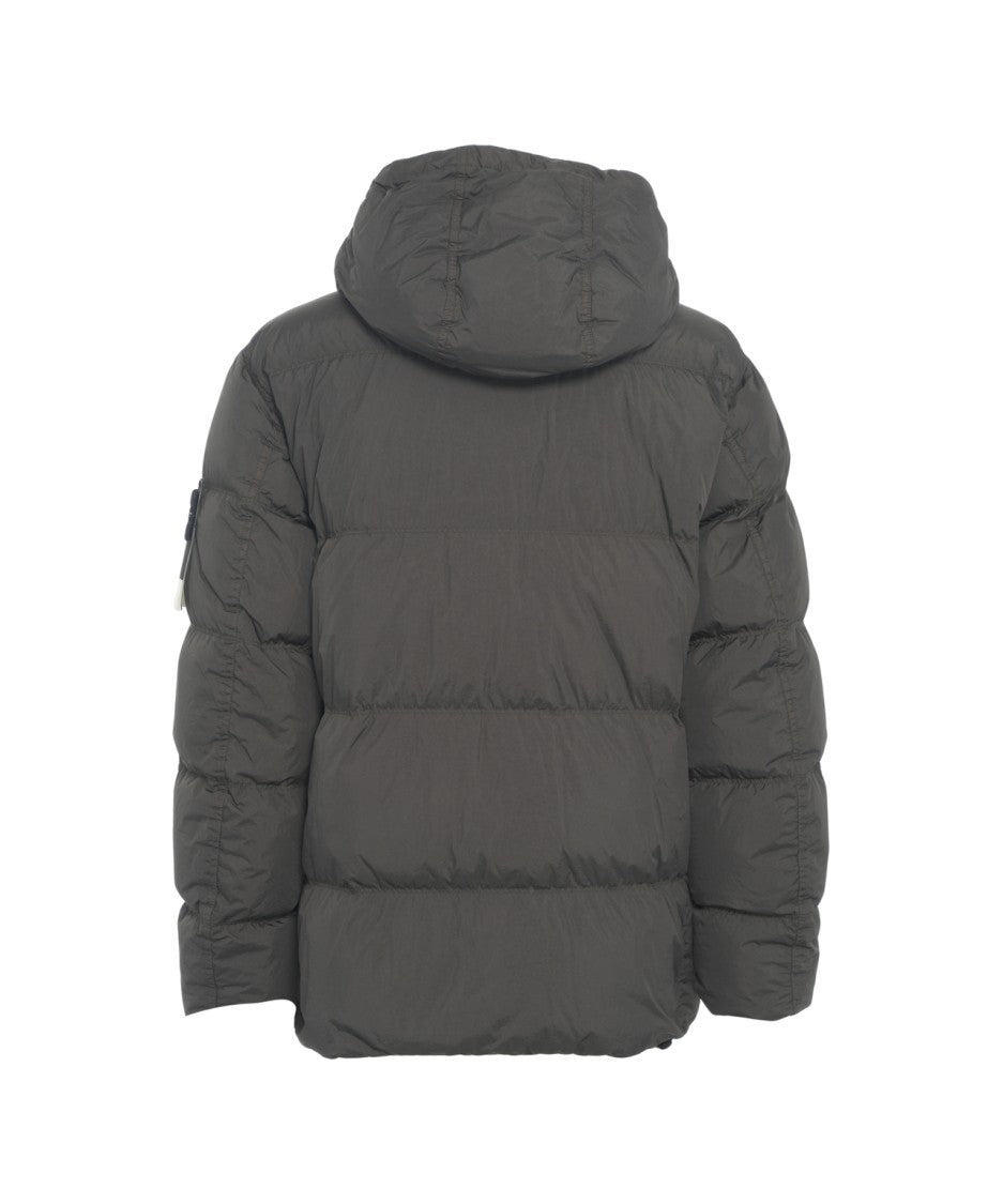 Stone Island Quilted Black Puffer Jacket