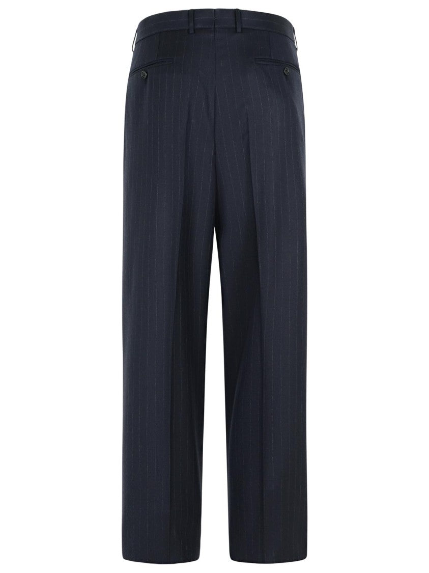 Tom Ford Navy Wool Trousers