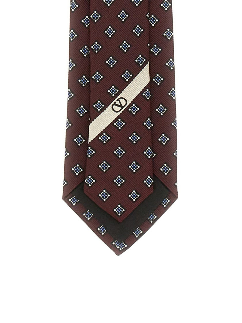 Valentino Garavani Silk "Valentie" Tie