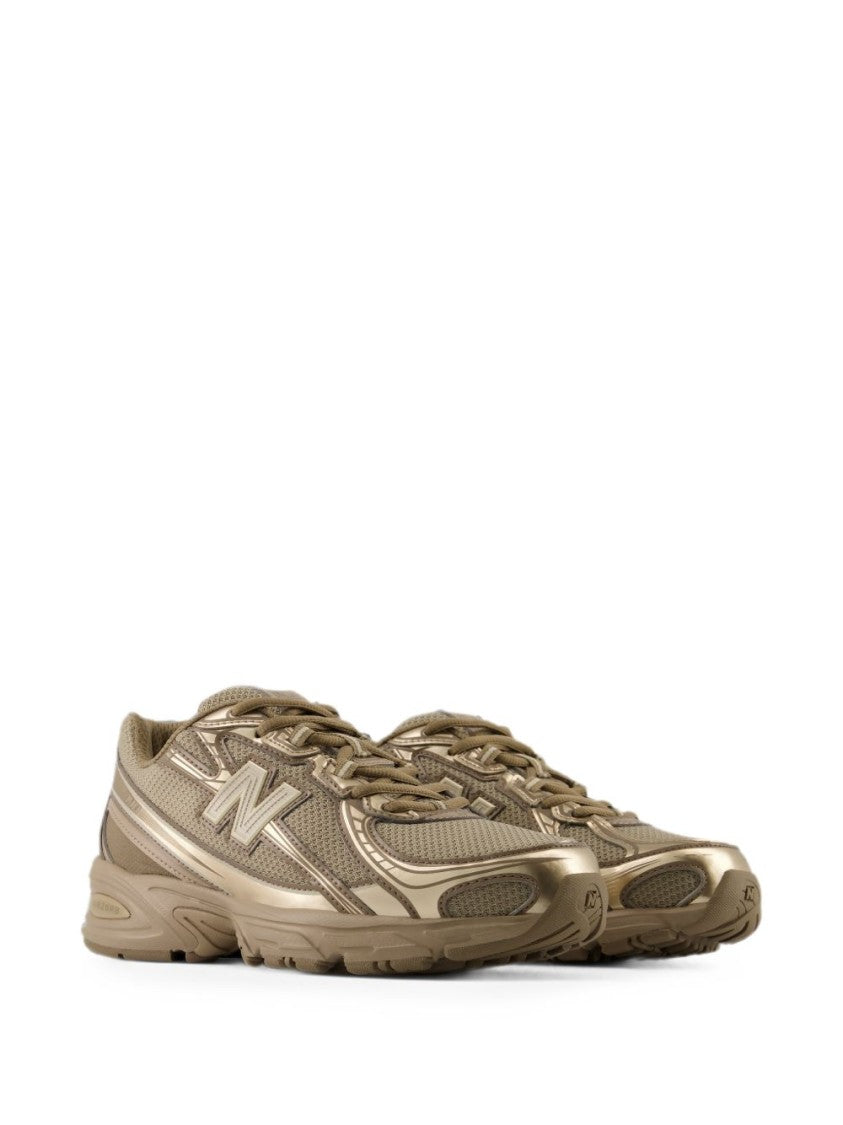 New Balance Streamlined Sneakers With Textured Fabric Upper