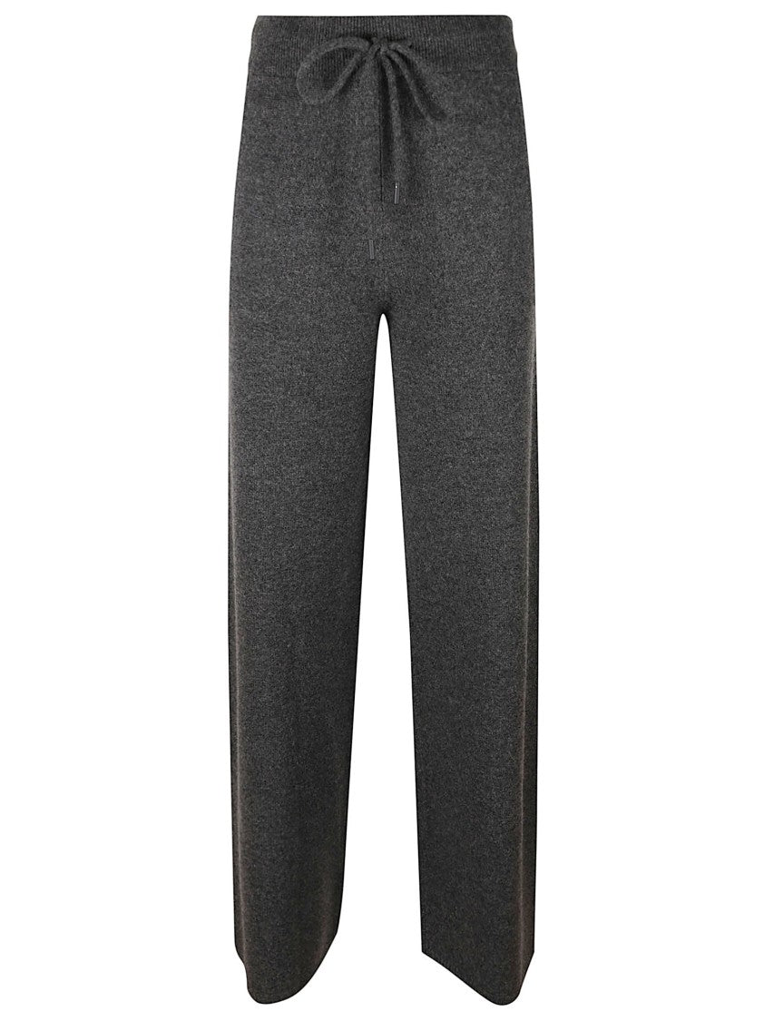 Max Mara Wide-Leg Pants With Drawstring Waistband And Minimalist Design