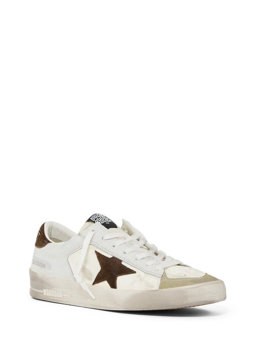 Golden Goose Nappa And Horsy Leather Sneakers