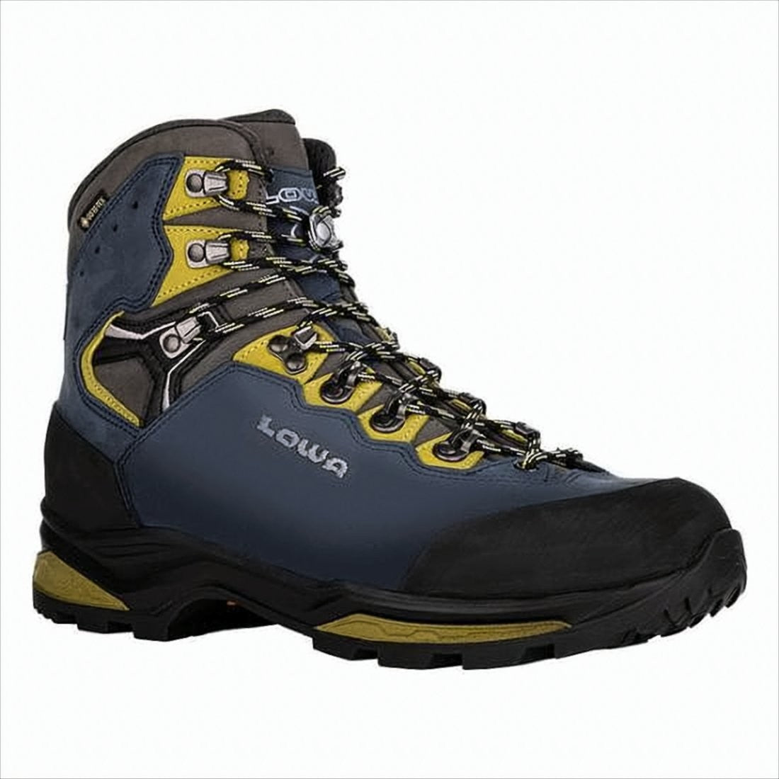 Lowa Rugged High-Top Nubuck Boots With Vibram Sole