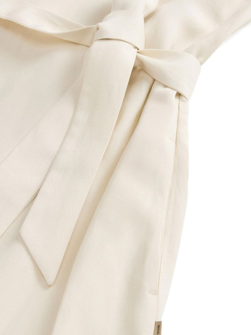 Woolrich Sleeveless Dress With Cinched Waist
