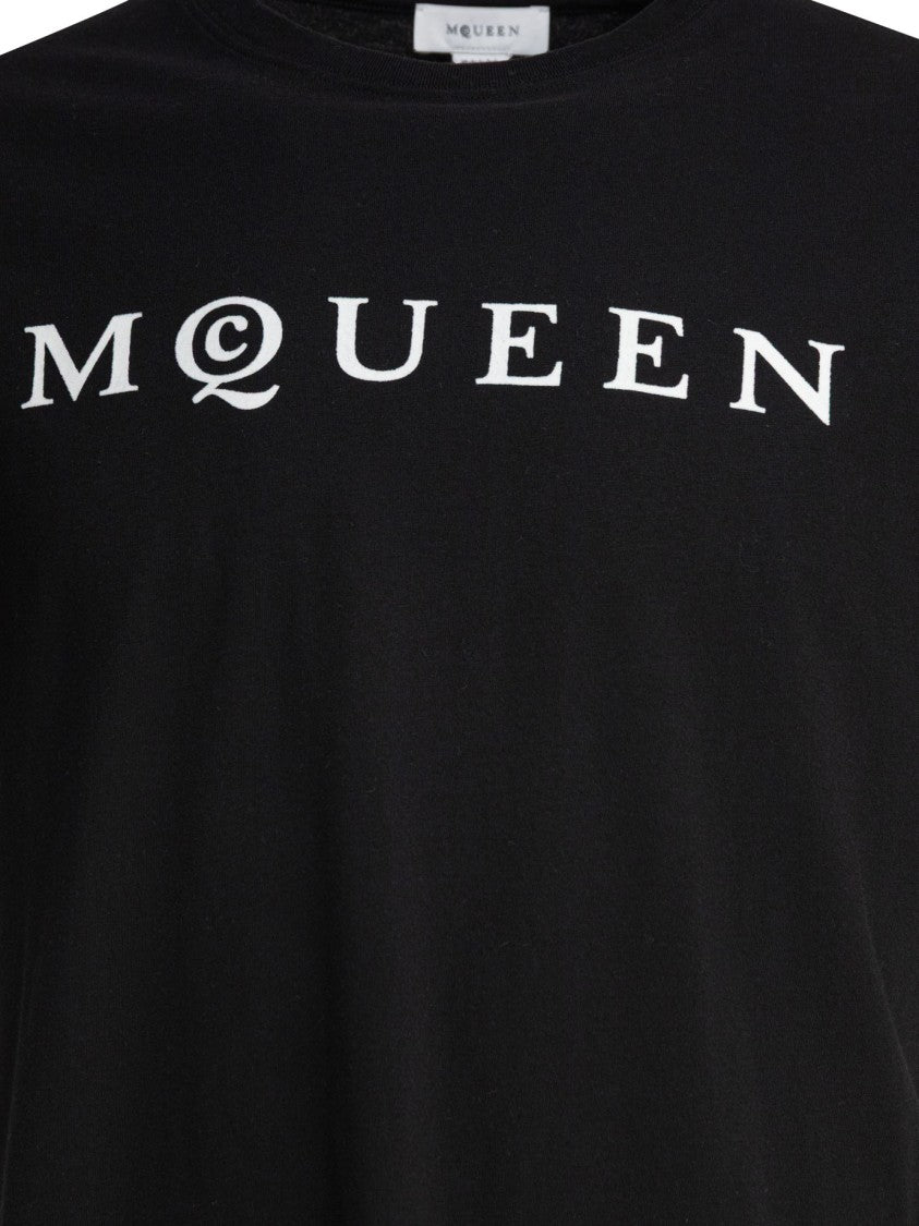 Alexander Mcqueen Short-Sleeve Cotton T-Shirt