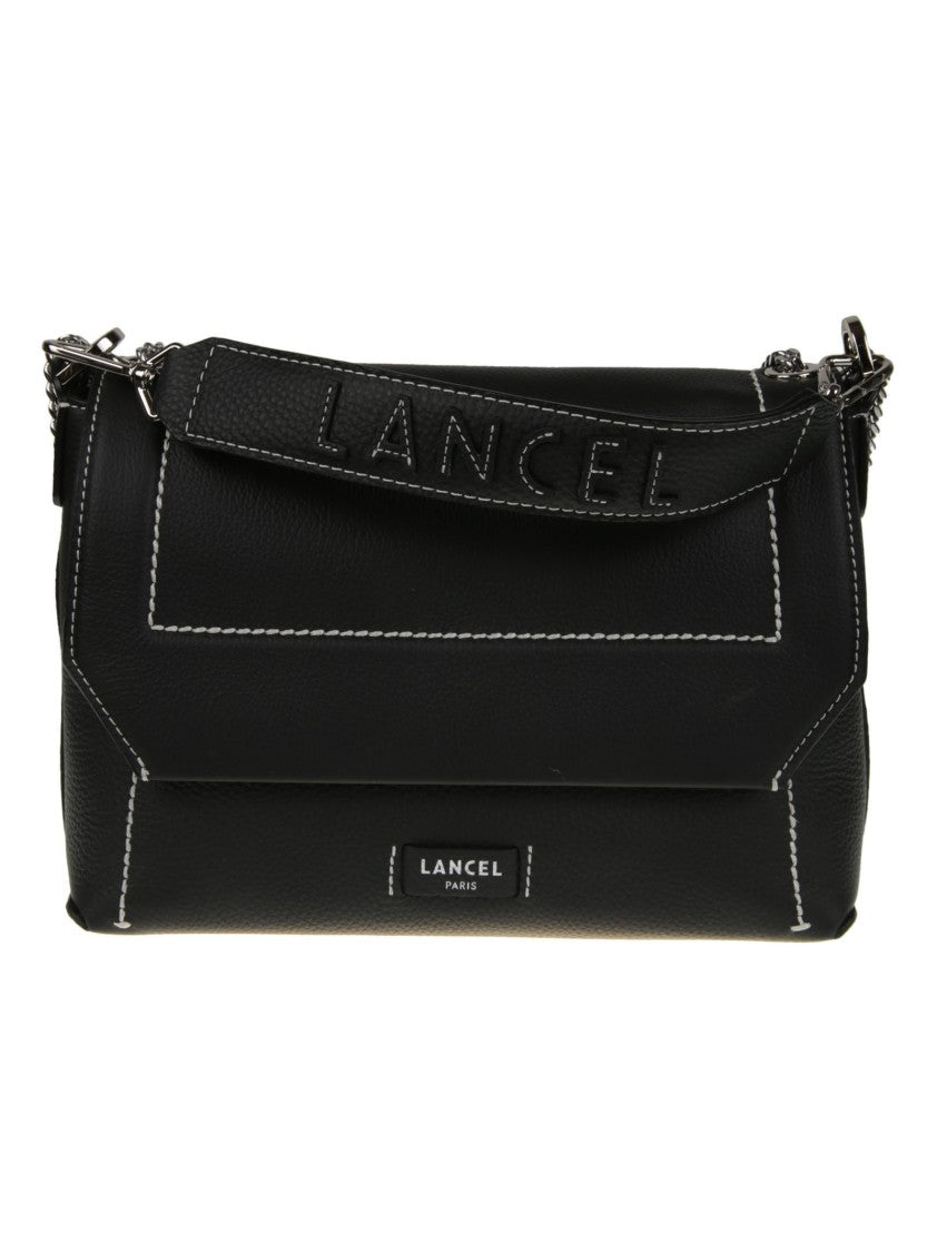 Lancel Ninon Soft Medium Flap Shoulder Bag