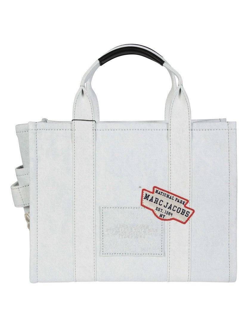 Marc Jacobs The Medium Tote Embroidered Cotton Tote Bag