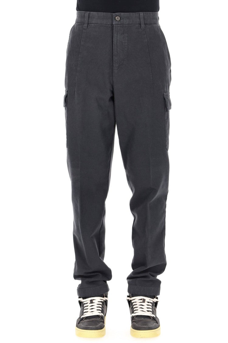 Eleventy Cotton Armaturato Cargo Trousers