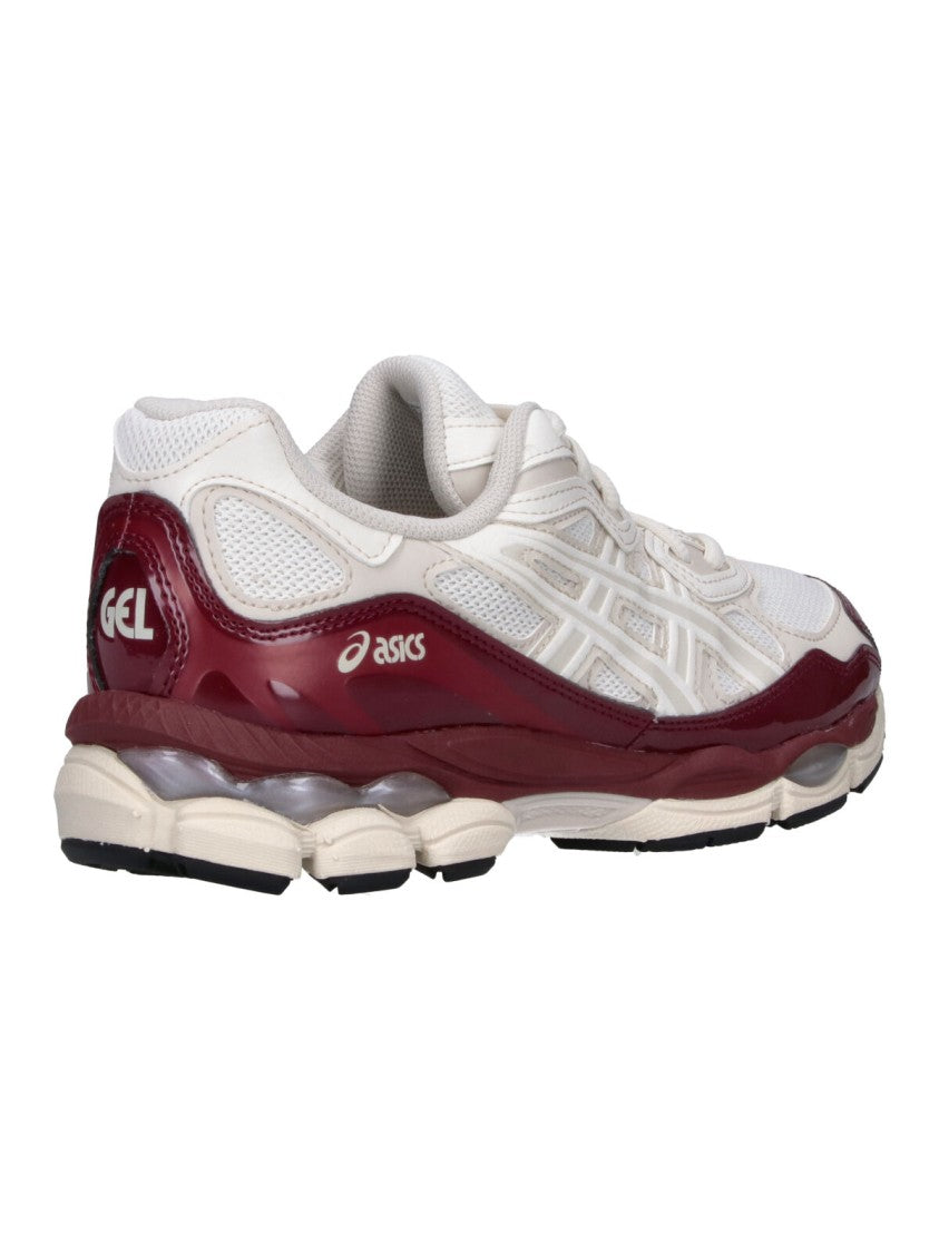 Asics Cream Fabric Gel-Nyc Low-Top Sneakers
