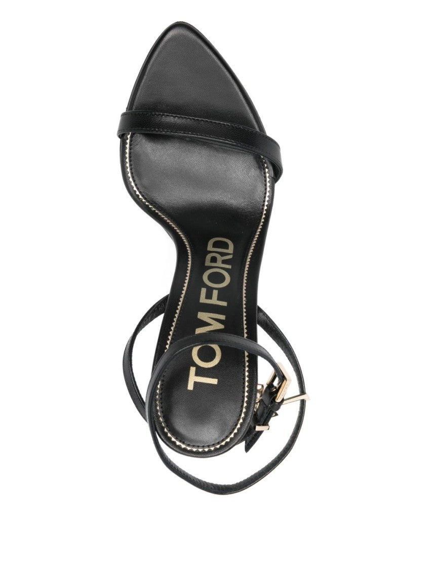 Tom Ford Pointed Toe Sandals With 105Mm Spike Heel