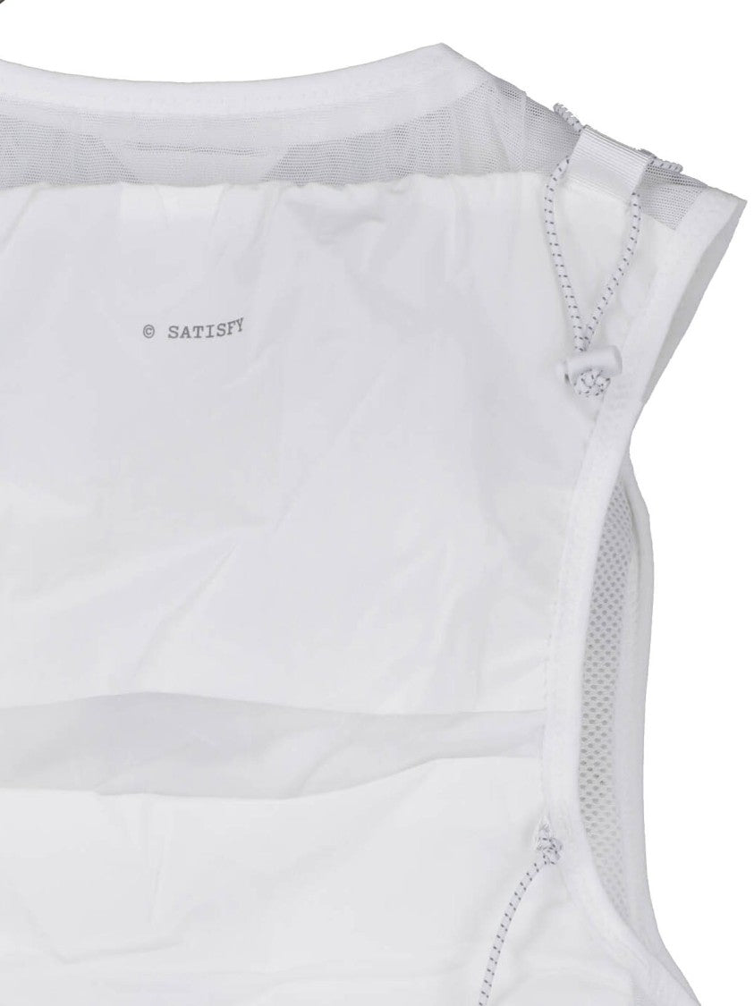 Satisfy Lightweight Sleeveless Vest With Multiple Zippered Pockets