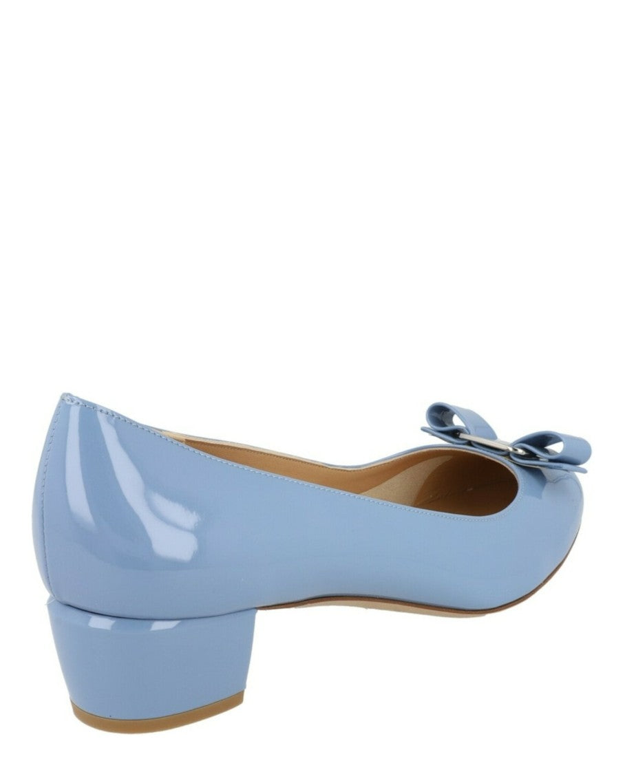 Ferragamo Vara 1 Patent Leather Pumps - Narrow Width