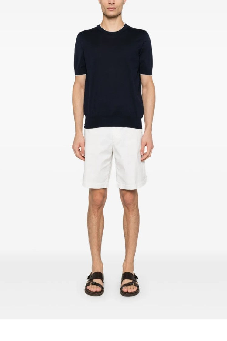 Brunello Cucinelli Crew Neck Short Sleeve T-Shirt