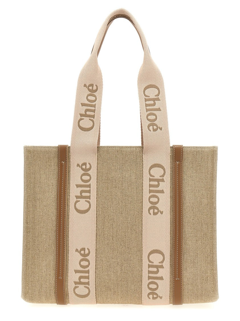 Chloé 'Woody Medium' Shopping Bag