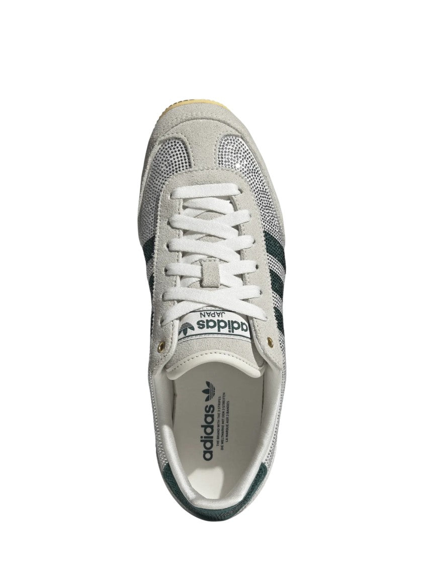 Adidas Black Japan Rhinestone Low-Profile Sneakers
